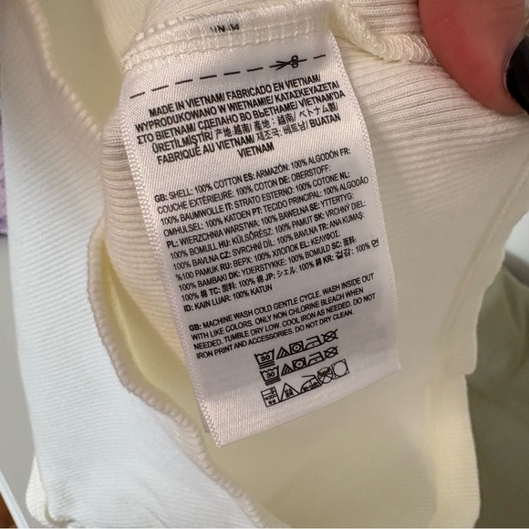 VANS Drew Ribbed Crop Tank Top Bundle Sz S - Picture 6 of 8